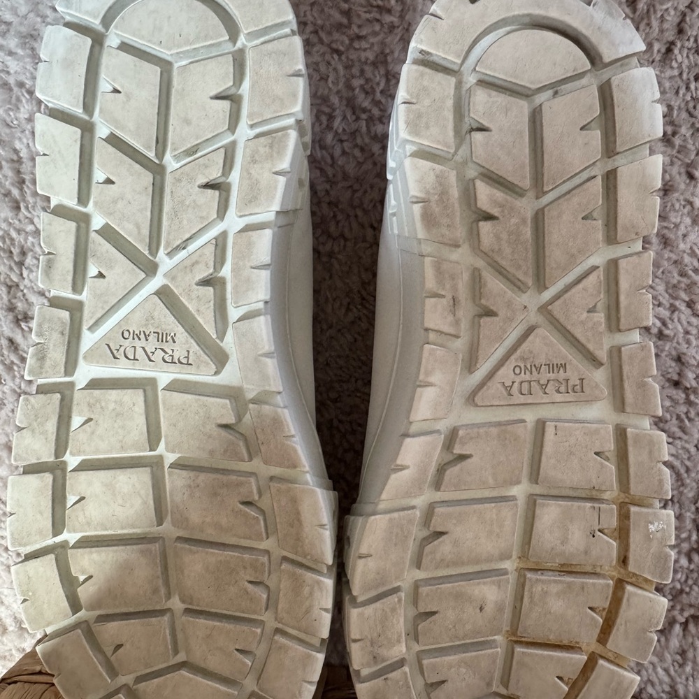 Prada Double Wheel Platform Sneakers - image 4